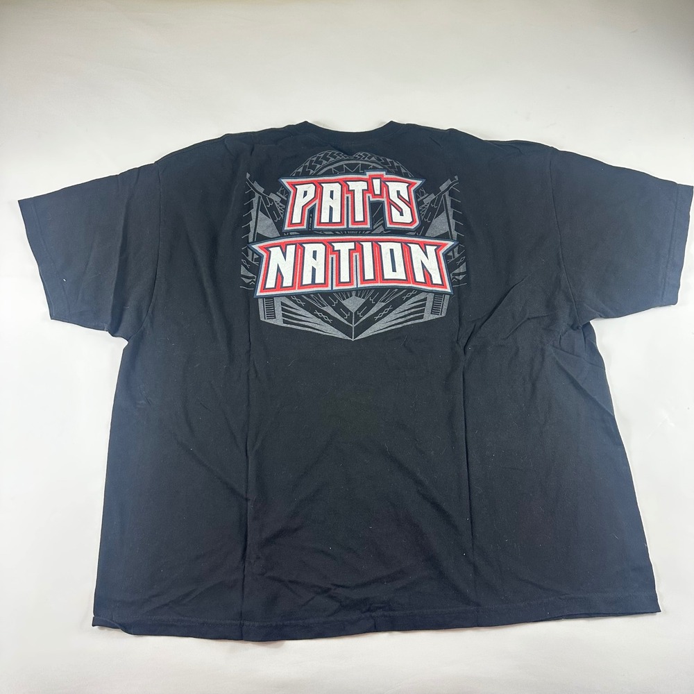 VTG ALSTYLE New England Patriots‎ Pats Nation Graphic T Shirt Mens 4XL Black - Picture 6 of 6